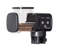 Distributeur de Nourriture pour Poissons | Distributeur Automatique pour Aquarium | Disperseur Intelligent Rechargeable Étanche avec Programmation Précise pour Bassin, Nourrissage pendant les Vacances