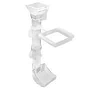 Distributeur de Nourriture pour Poissons | Plateau et Tube d'Alimentation Anti-Éparpillement pour Aquarium, Bassin, Crevettes,Système Anti-Gaspillage pour Bettas Alimentation Automatique Maison et Voy