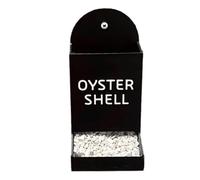 Distributeur de nourriture pour poulet - Distributeur de nourriture en forme d'étable imprimé en 3D - Distributeur créatif de nourriture pour volaille pour la famille, les amis, les collègues, un