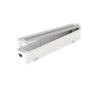 Distributeur De Papier Aluminium Avec Coupeur,Organisateur Magnétique - Distributeur De Film Encastré Réutilisable avec Cutter | Pour L'Organisation De Cuisine, Réfrigérateur Et Armoire
