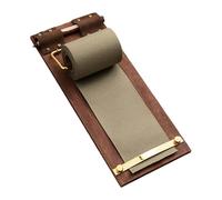 Distributeur de papier artisanal, bloc-notes vintage, support de rouleau de papier mural avec barre de déchirure, design durable en métal et bois pour dessiner des œuvres d'art, prendre des notes, mai