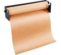 Distributeur de papier de boucher, distributeur de rouleau mural robuste avec cutter pour listes de tâches, dessin, prise de notes et œuvres d'art