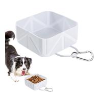 Distributeur de papier de voyage - Fournitures pour animaux de compagnie - Réservoir d'eau alimentaire en silicone léger - Kit de soins pour animaux de compagnie - Humidité - Chariot de randonnée - RV