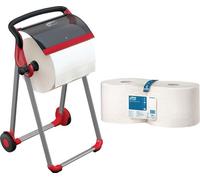 Distributeur de papier H1006xL646xP530ca.mm Support plastique/métal Set TORK