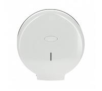 Distributeur de Papier Hygiénique - Maxi Jumbo - ABS Blanc - 400m Long - 260mm Diamètre - Amovible