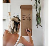 Distributeur de papier kraft de, Distributeur et coupe-rouleau de papier for loisirs créatifs, support de rouleau de papier suspendu, coupe-papier d'emballage mural(Bracket Wide 67cm/26.3)