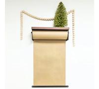 Distributeur de papier kraft de, Distributeur mural de rouleau de papier kraft avec coupe-papier et étagère, largeur 37-127 cm, for notes(97cm/38.2in Wide)