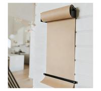 Distributeur de papier kraft et coupe-papier avec rouleau, support mural pour menus, listes de choses à faire, et cadeaux quotidiens en décoration commerciale ou d'intérieur