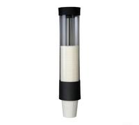 Distributeur de papier mural pouvant contenir 60 à 80 tasses en ABS avec | Distributeur automatique de papier mural avec couvercle anti-poussière pouvant contenir 60 à 80 tasses pour la maison