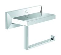 Distributeur de papier toilette Allure Brilliant de Grohe, sans couvercle, chrome, 40898000