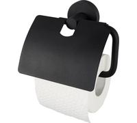 Distributeur de papier toilette avec capuchon Noir mat - Par pièce