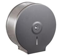 Distributeur de Papier Toilette avec Serrure et clé, Support Mural en Acier Inoxydable, boîte de Rangement avec Ouverture en Dents scie pour Salle Bain, Porte-Rouleau Papier Toilette, su