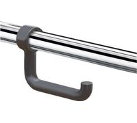 Distributeur de papier toilette Delabie p. poignée d'appui D32-34mm Nylon gris