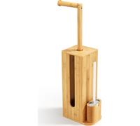 Distributeur de papier toilette Rainsworth Debout avec brosse de toilette