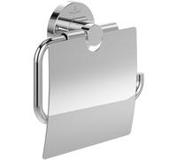 Villeroy und Boch Porte-rouleau de papier toilette Elements Tender TVA15101300061 134x132x38mm, avec couvercle, chromé
