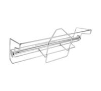 Distributeur de Paquet en Rouleau en Acier Inoxydable, Double Tête | Montage Mural, Structure Suspendue, pour Rouleaux de Paquet et Paquet de Produits, Usage Professionnel