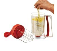 Distributeur de pâte à crêpes - Distributeur de pâte à crêpes avec fonction d'agitation de 900 ml pour chauffante | de à gâteau, verseur de, distributeur de à gaufres