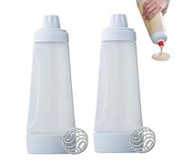Distributeur de pâte à crêpes, pâte à crêpe, distributeur de bouteille en acier inoxydable pour mélanger les gâteaux, les crêpes, les gâteaux, les ustensiles de cuisine pratiques pour la maison