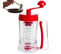 Distributeur de pâte de cuisson - Pichet à gaufres anti-goutte, facile à verser | Pichet à crêpes de précision, outil de cuisson propre, bec verseur pour mélange de gâteau, récipient de cuisine