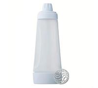 Distributeur de pâte gradué de 1000 ml avec fouet BlenderBall pour crêpes, poffertjes, crêpes, gaufres, muffins ou pâte à beignets (blanc)