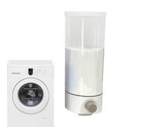 Distributeur de perles booster de parfum - Distributeur mural de poudre à laver | Distributeur de perles de linge non perforantes | Distributeur de perles de parfum pour perles adoucissantes/sel de