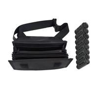 Distributeur de pièces de monnaie 8 fentes - Porte-monnaie universel - Tube de monnaie - Porte-monnaie en tissu Oxford 600D - Sac de rangement pour pièces - Inverseur robuste et multifonction