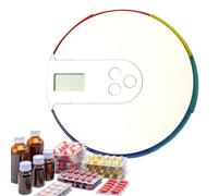 Distributeur de pilules - Système de dosage automatique, organisateur de tablette, fonction de libération chronométrée, aide à la gestion des recettes avec longue | Distributeur de pilules pour