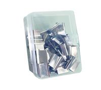 Distributeur de pinces à palourdes, classeur avec clips pour fixer des papiers, reliure, documents, devoirs, maison, bureau