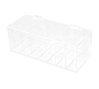 Distributeur de points en acrylique transparent à 7 emplacements pour étiquettes de jours de la semaine, distributeur d'autocollants alimentaires à montage mural pour cuisine et restaurant