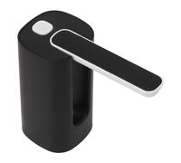 Distributeur de pompe à bouteille d'eau, système de filtration automatique haute efficacité, pliable, réglable, pompe à eau électrique, installation simple pour la maison (noir)