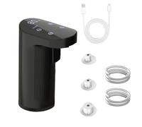 Distributeur de pompe à vin : dispositif verseur réglable, outil pour servir des spiritueux, accessoire de vin rechargeable, électrique à versement automatique | Pompe électrique pour homme entu