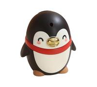 Distributeur de porte- -dents pingouin mignon semi-automatique portable | Bouton poussoir cure-dents boîte de rangement pour nourriture maison voyage extérieur restaurant camping pique-nique