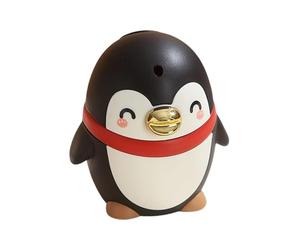 Distributeur de porte- -dents pingouin mignon semi-automatique portable | Bouton poussoir cure-dents boîte de rangement pour nourriture maison voyage extérieur restaurant camping pique-nique