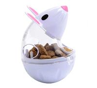 Distributeur de pour chat - Souris interactive Rolŷ Poly à | alimentation lente pour chats | Puzzle de distribution de nourriture réglable, jouet pour prévenir l'obésité, exercice, je
