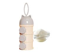 Distributeur de préparation pour bébé, récipient de lait en poudre,Récipient portatif de distributeur de lait en poudre pour bébé | Boîte de rangement pour préparations pour nourrissons, pour lait en