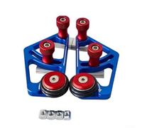 Distributeur de pression pour scie circulaire de table, guide de stock en alliage d'aluminium avec roulement à rouleaux, outil de travail du bois anti-retour