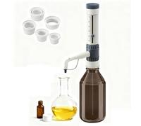 Distributeur de produits chimiques avec adaptateurs de col, valve anti-goutte et bouchon de sécurité pour mesure quantitative des gouttelettes