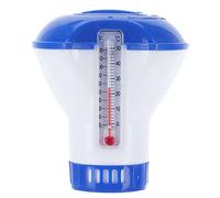 Distributeur de Produits Chimiques Flottant pour Piscine, Doseur de Chlore Flottant pour Piscine avec Thermomètre, Chlore, Fournitures de Spa, Spa