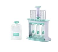 Distributeur de purée alimentaire, plan en polystyrène recyclable, passe au lave-vaisselle, matériaux d'écriture simples, produire, additif d'alimentation Dahi, presse-aliments transportable