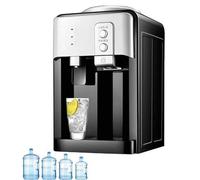 Distributeur de refroidisseur d'eau avec machine à glaçons, distributeur électrique d'eau chaude et froide à chargement par le haut pour la maison, le bureau, le dortoir