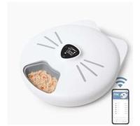 Distributeur de repas pour chat connecté CATIT PIXI SMART 6 170ml Ecran tactile LCD