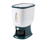 Distributeur de Riz Automatique 10Kg avec Tasse de RinçAge Distributeur de Riz Intelligent Stockage de Riz Seau de Riz Domestique BoîTe de Riz-A