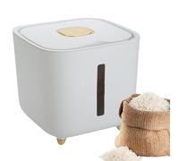 Distributeur de riz - Récipient de stockage de céréales | Seau à riz | Bac à céréales pour aliments secs et farine pour chat - Conteneurs de rangement de cuisine et de garde-manger pour pâtes au sucre