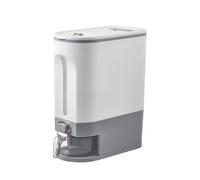 Distributeur de Riz, Récipient de Stockage de Riz Hermétique et Étanche à L'Humidité avec Verre Doseur pour la Cuisine et le Garde-Manger.