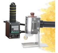 Distributeur de rouleau de colle thermofusible, machine de collage commerciale pour emballage de tissu, liaison du cuir, température réglable 50-220 ℃, applicateur de colle industrielle 150 ml à 20 mm