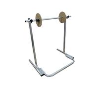 Distributeur de Rouleau de Papier Bulle, Support de Tampon Manuel de Bureau avec déflecteur en Bois réglable, capacité de Charge de 50 kg, adapté à la manutention et au Transport (50 cm de l