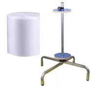 Distributeur de rouleau de papier en mousse, support en métal robuste pour emballage, distributeurs de film étirable pour déménagement et expédition