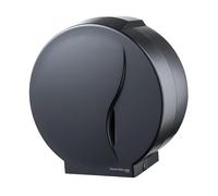 Distributeur de rouleau de papier toilette Jumbo - Noir