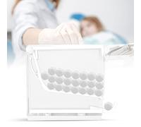 Distributeur De Rouleaux De Coton Dentaire Dentaire, 4 Couleurs Distributeur De Rouleaux De Coton Dentaire Dentaire Diviseur Support De Type De Presse Pour Clinique Professionnelle Dentiste(blanc)