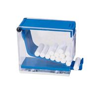 Distributeur de rouleaux de coton pour dentiste - Boîte distributrice de rouleau de coton | Boîte de rangement pour fournitures de dentiste | Étui porte-cône pré-roulé pour professionnelle et